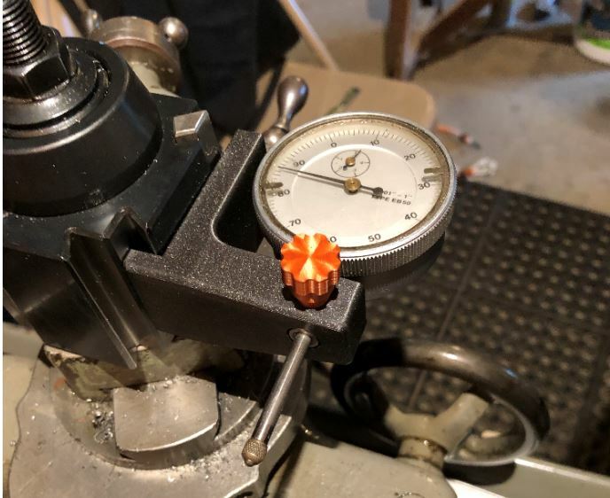 Lathe Magnetic 3/8" Indicator Tool Holder (Indicator not INCLUDE)