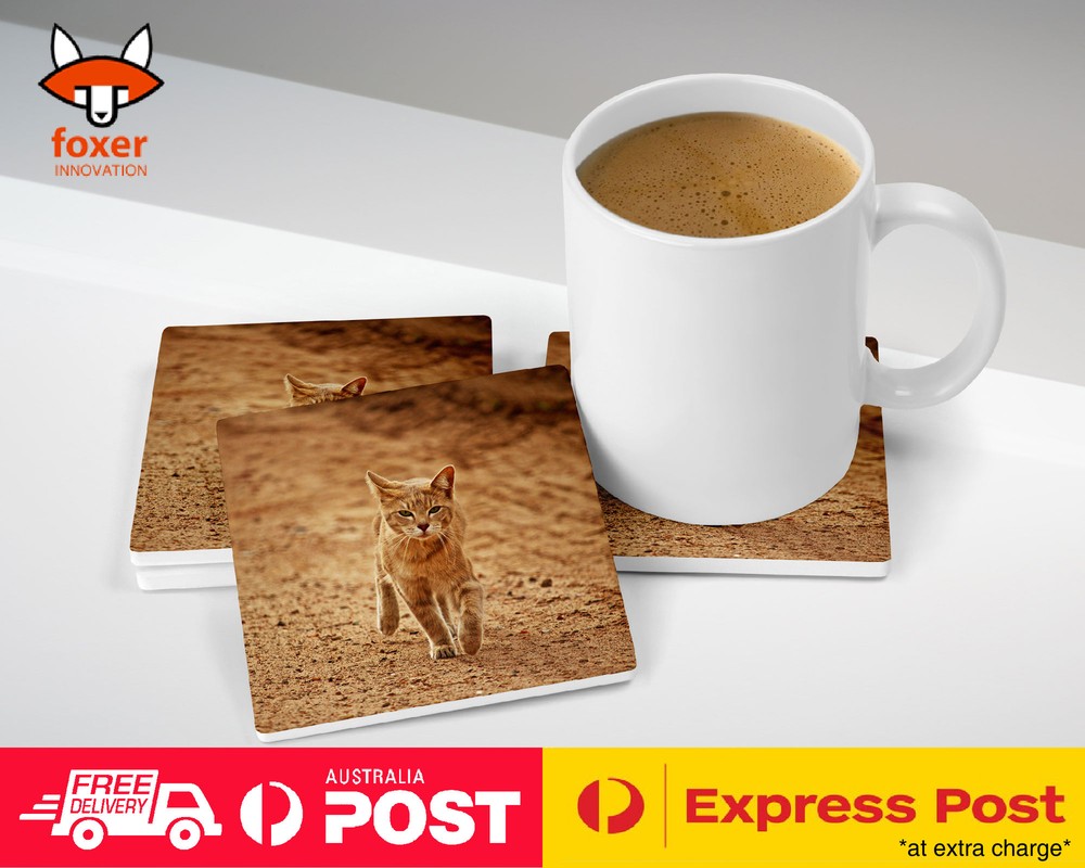 COASTER COFFEE DRINKING MAT|KITTEN CAT 11