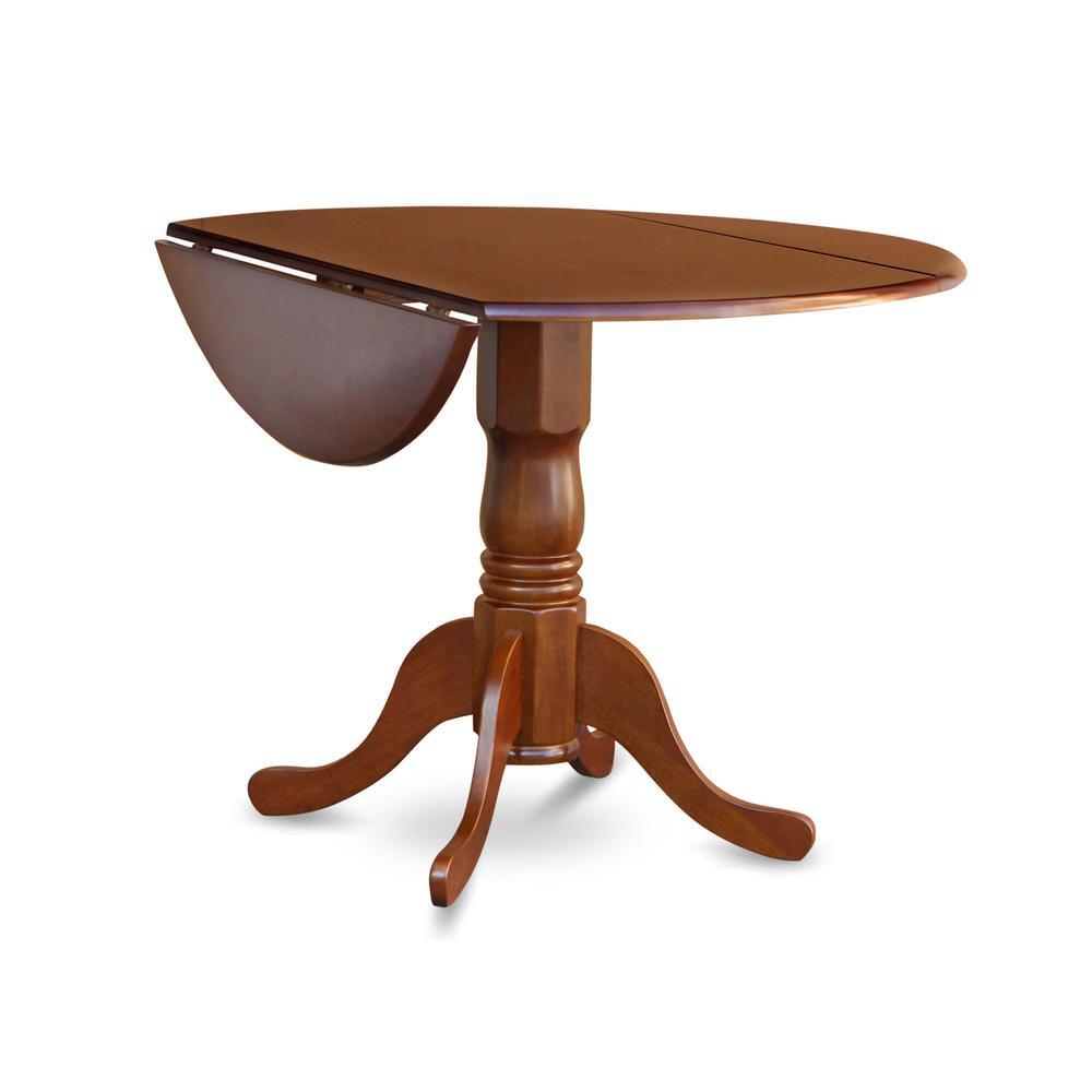 DLPL3-SBR-C 3 Pc Kitchen nook Dining set-small Kitchen Table and 2 Dining...
