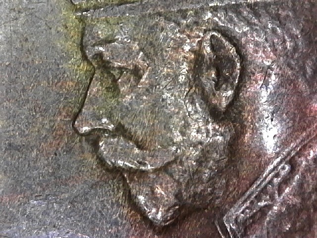 1917 Canada Large Cent UNC Toned
