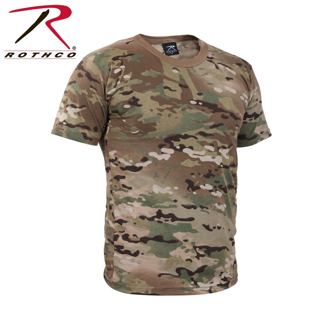 Rothco Multicam Camouflage T-shirts