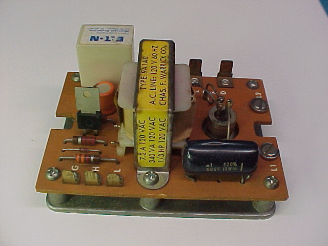 WARRICK CARBONATOR LIQUID LEVEL CONTROL PN 9A1A0