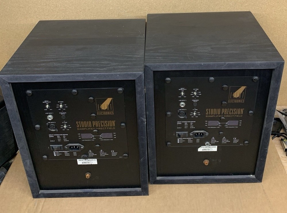 Event ASP8 Studio Precision 8 Active Studio Monitor - Pair - Piano Black -Tested