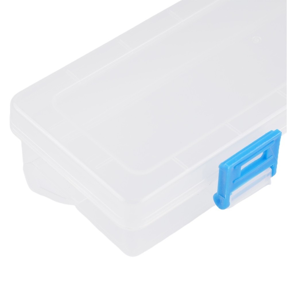 White Plastic Storage Box for Artists Keep Your Brushes for Easy Access
