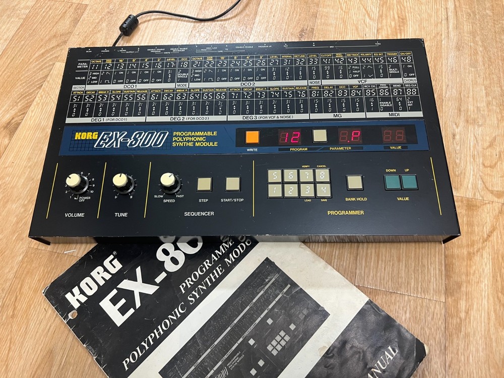 Korg EX-800 MIDI Synth Poly800