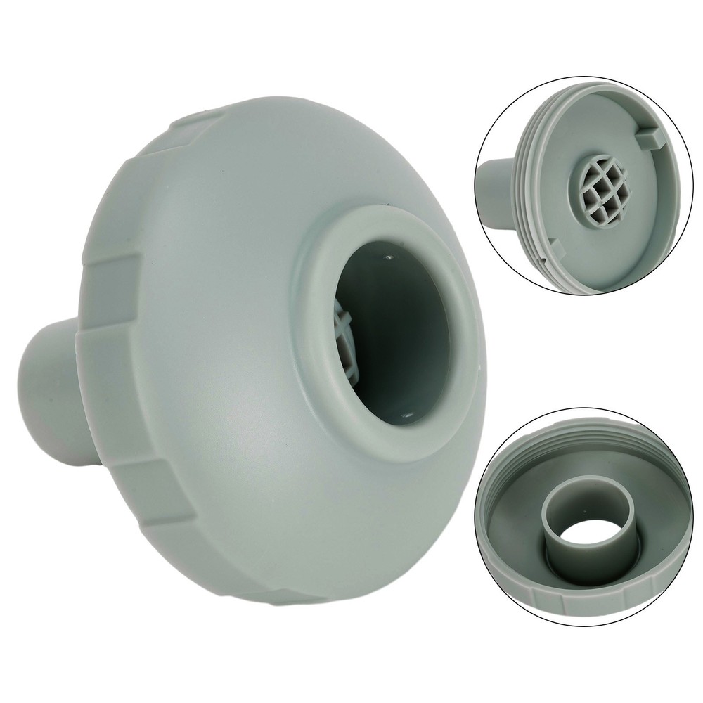 For Skimmer Frame Pump Connection Adapter Perfect for Retrofitting Grey