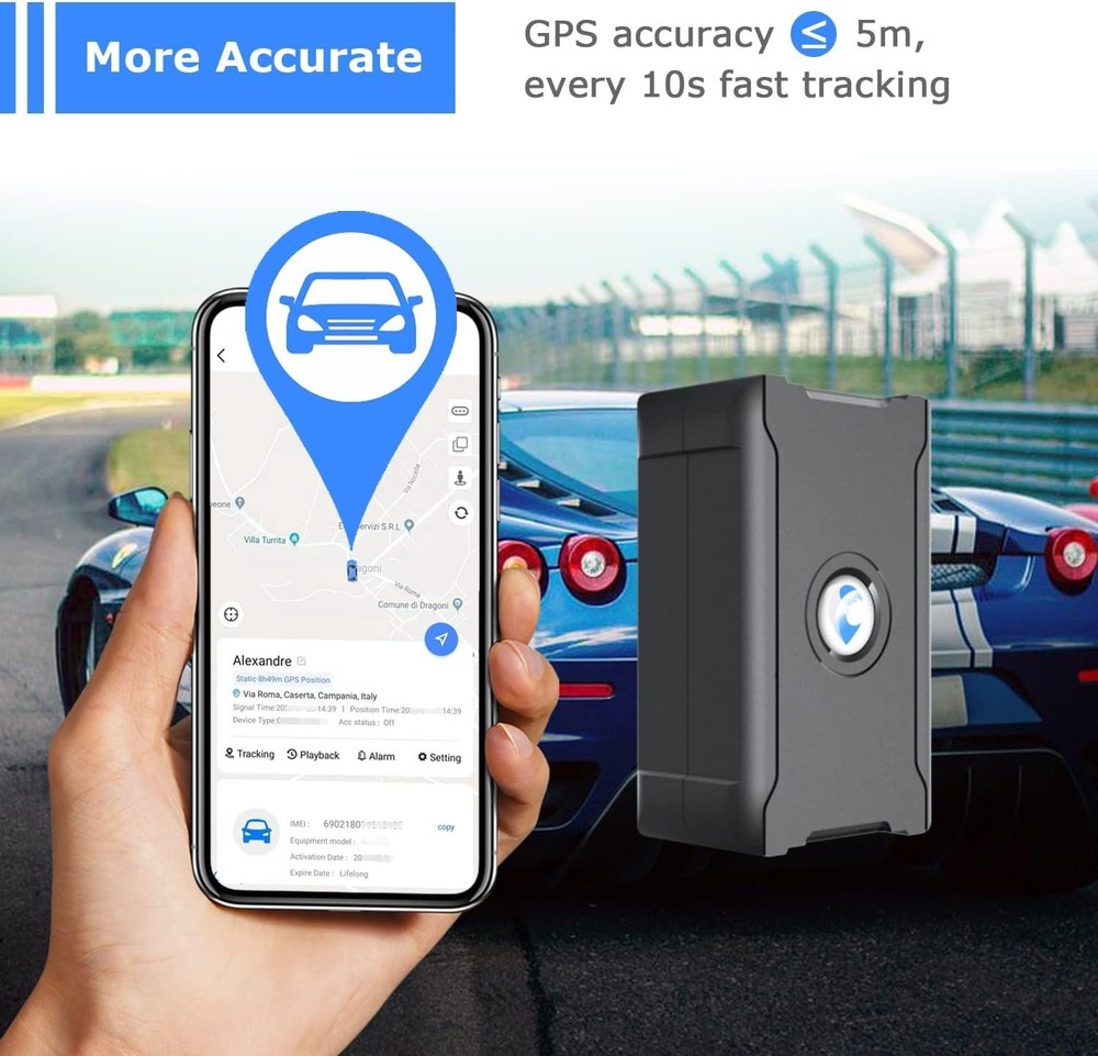 Advanced GPS Tracker with 90 Days Battery Life - Real-Time Tracking Solution