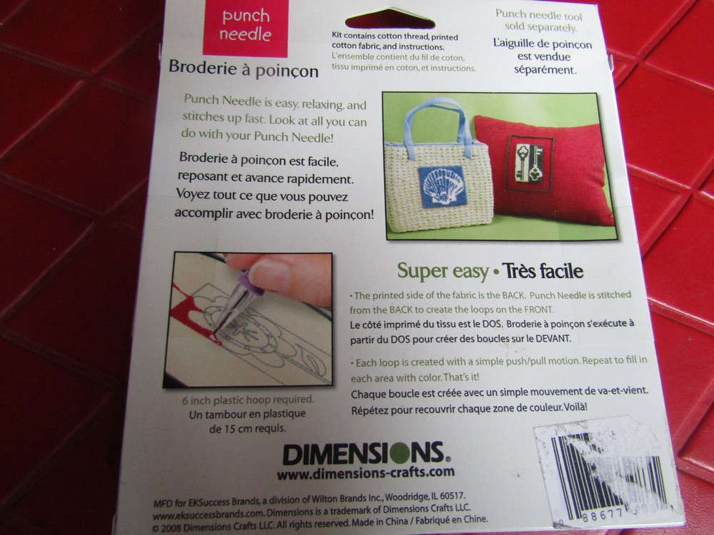 Dimensions ASIAN BAMBOO Punch Needle KIT