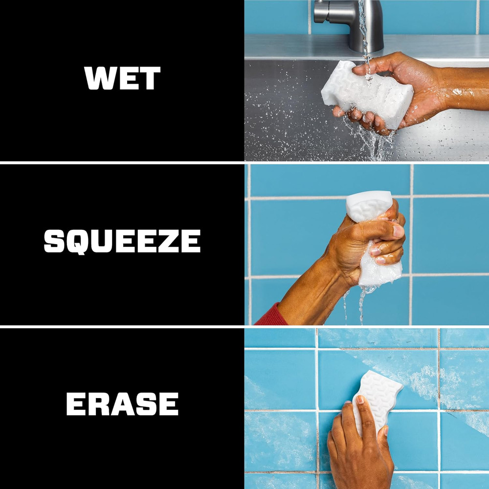 Magic Eraser Ultra Thick Multi Purpose Cleaner, Magic Eraser Sponge Multi Surfac