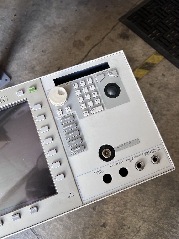 Agilent 86140B Performance Optical Spectrum Analyzer, & One Front Panel Parts