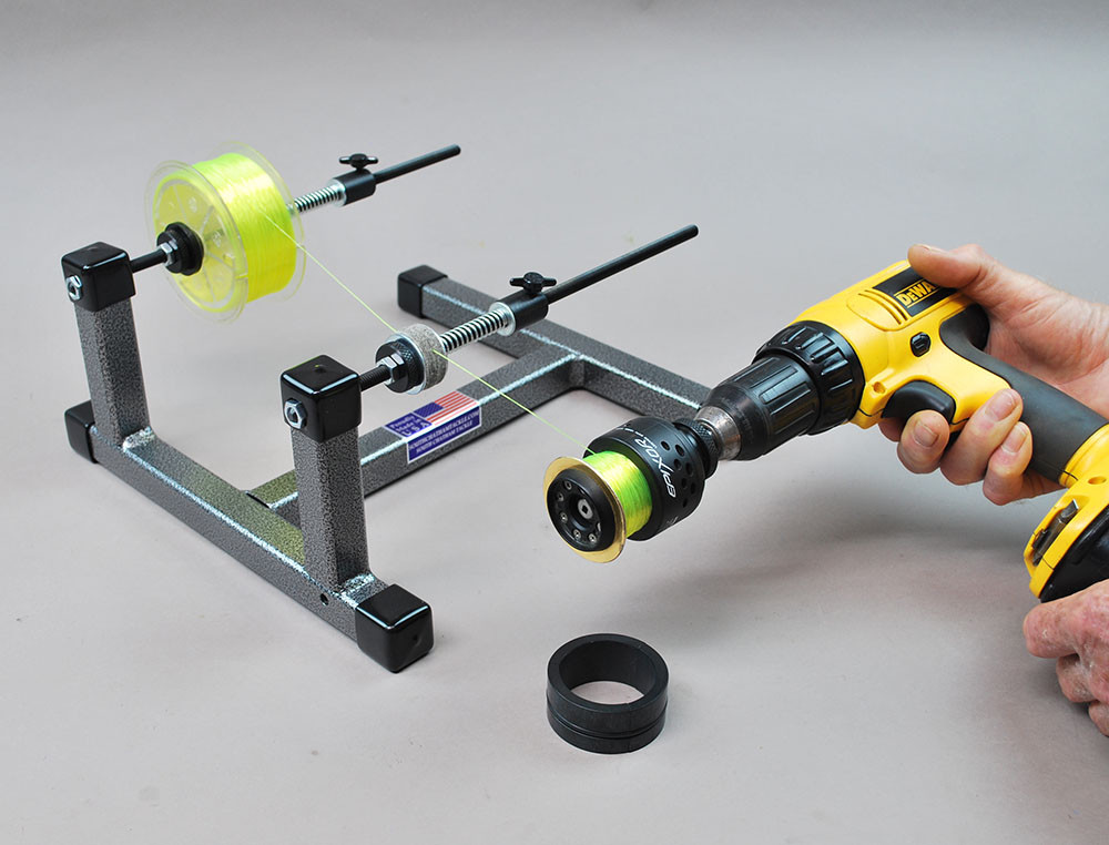 Spinning Reel Adapter Size MEDIUM for use with Super Spooler Line Winder