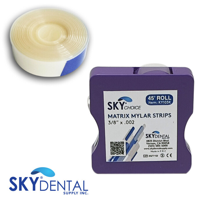 Matrix Strips 45' Dental Roll Mylar Sky Choice