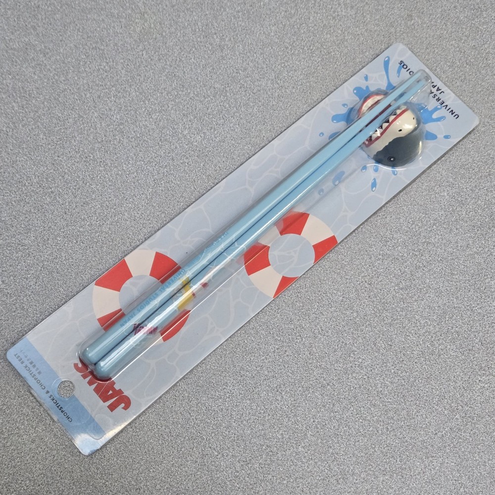 JawsChopsticks & Chopstick Rest Set Universal Studios Japan