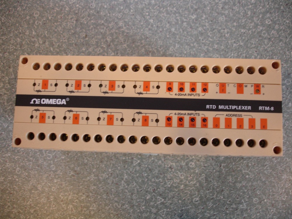OMEGA DRA-RTM-8 MULTIPLEXER 16 CHANNEL NIB