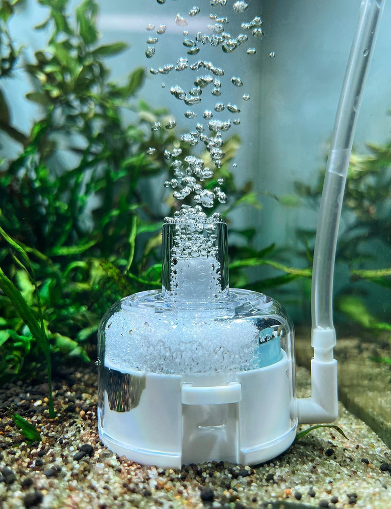 Mini Aquarium Sponge Filter, Small Fish Tank Filter Submersible Fish Filter B...