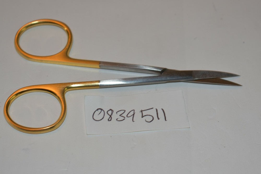 MDS 0839115 KONIG IRIS SCISSOR CUR 4.5"  TC  SHARP/SHARP