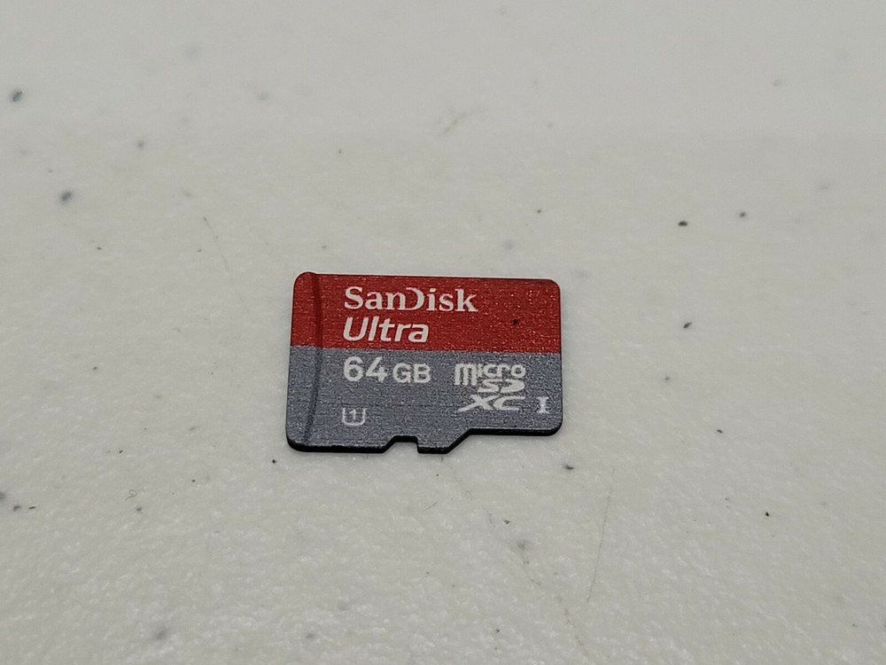 SanDisk Ultra 64GB Class 10 - MicroSDXC Memory Card
