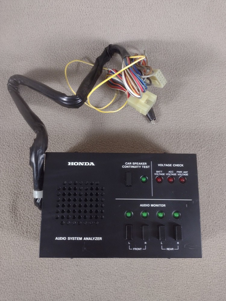 Vintage Honda Audio System Analyzer