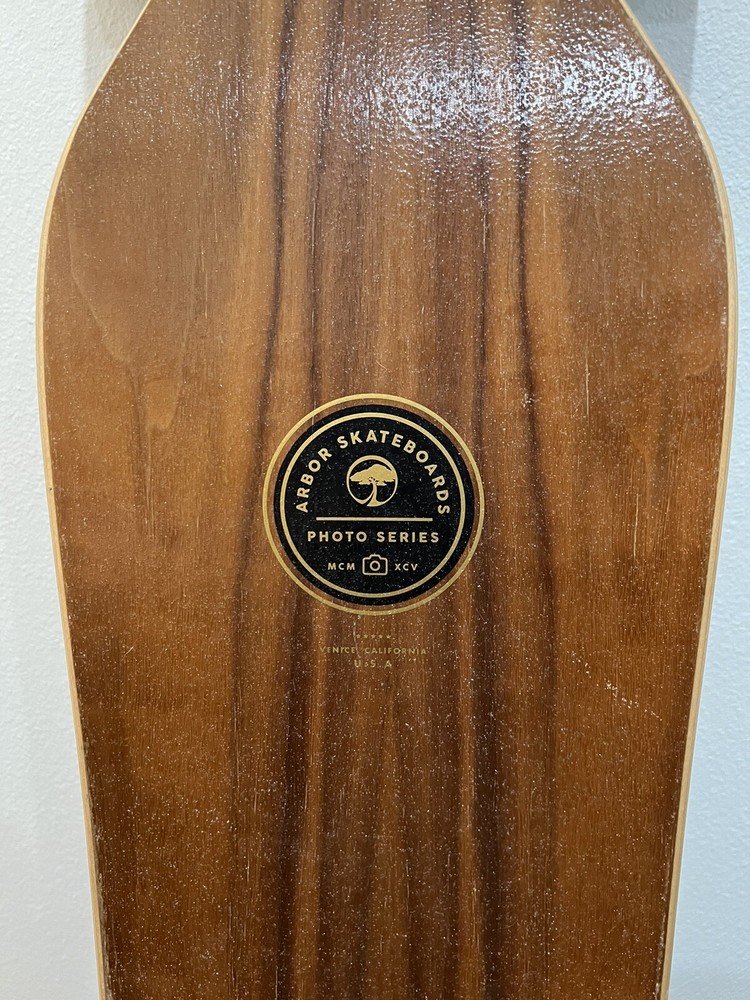 Arbor Axis Walnut Matt Smith Photo Series Longboard Complete