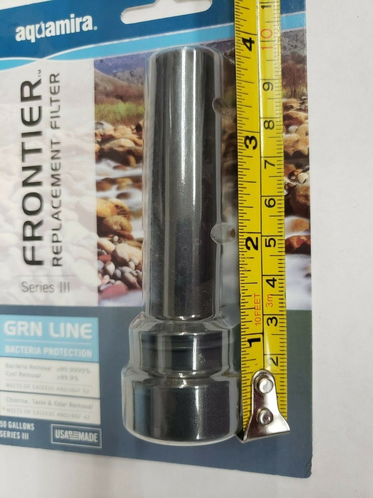 Aquamira Frontier Replacement Water Filter For Bottles Gravity Flow Systems