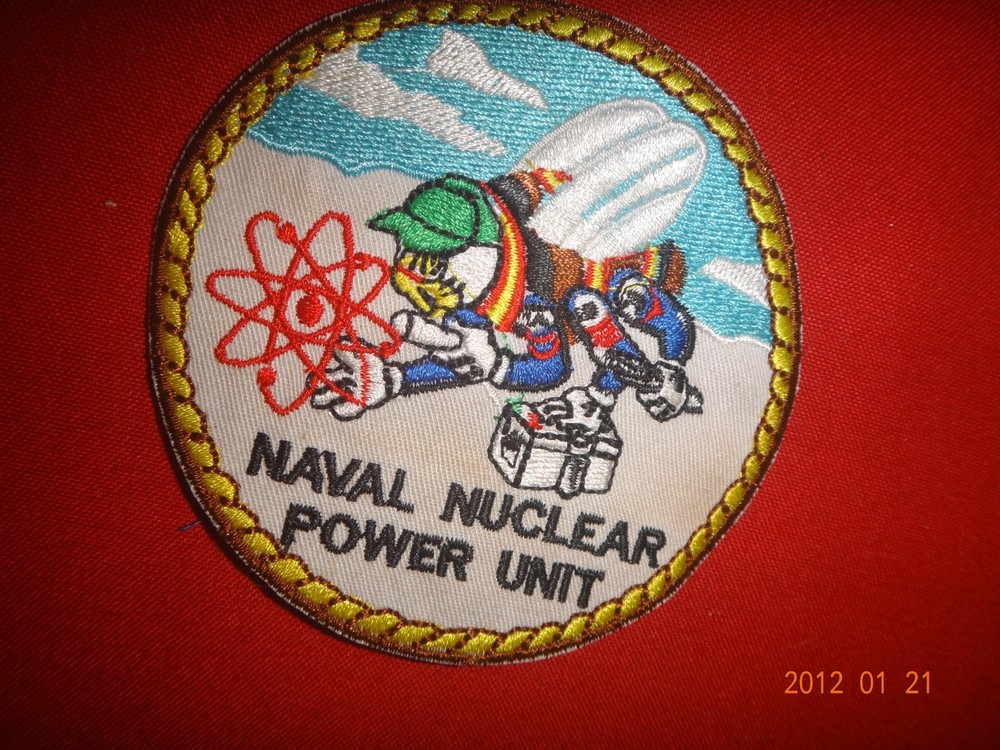 US Navy Patch NAVAL NUCLEAR POWER UNIT