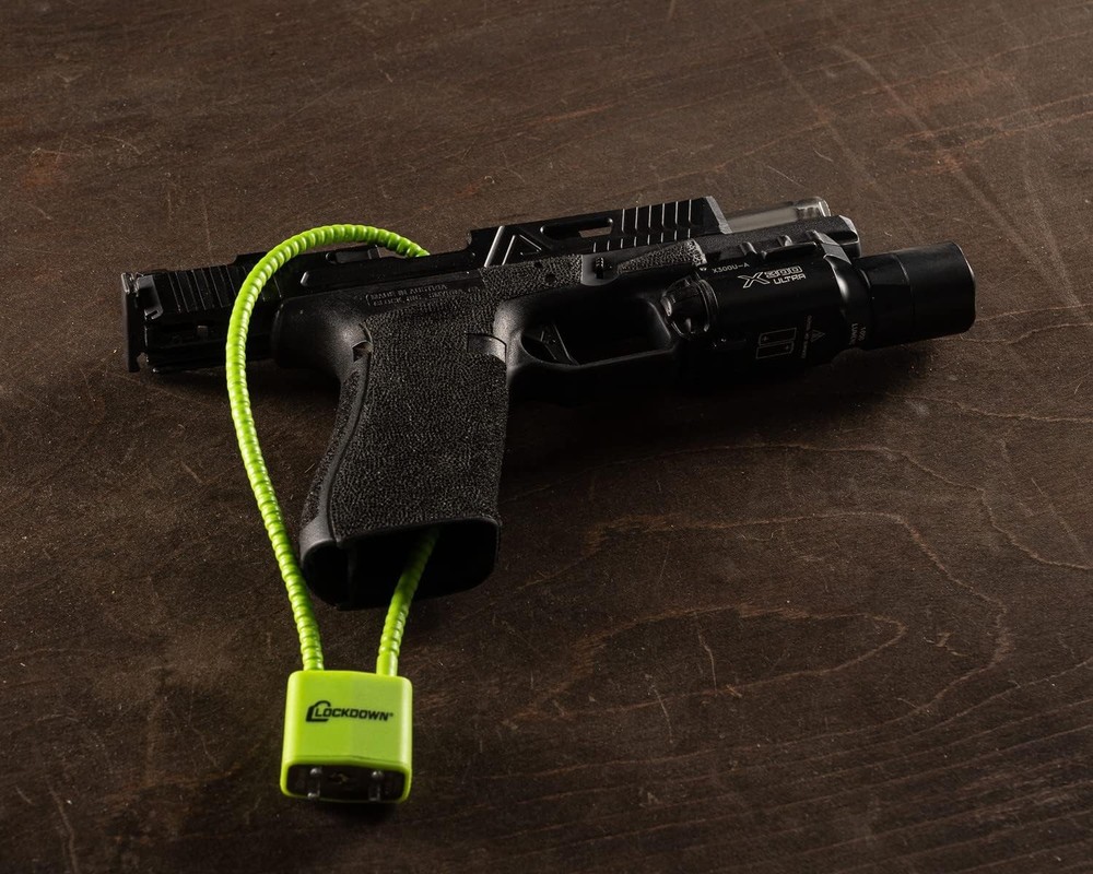 Lockdown 15" Cable Gun Lock 2 Keys DOJ Approved - Open Box