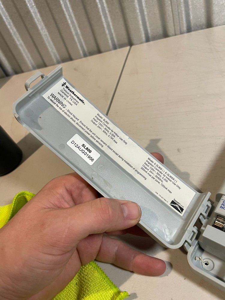Weathermatic SmartLine SL1600 Irrigation Controller Timer Tested Working