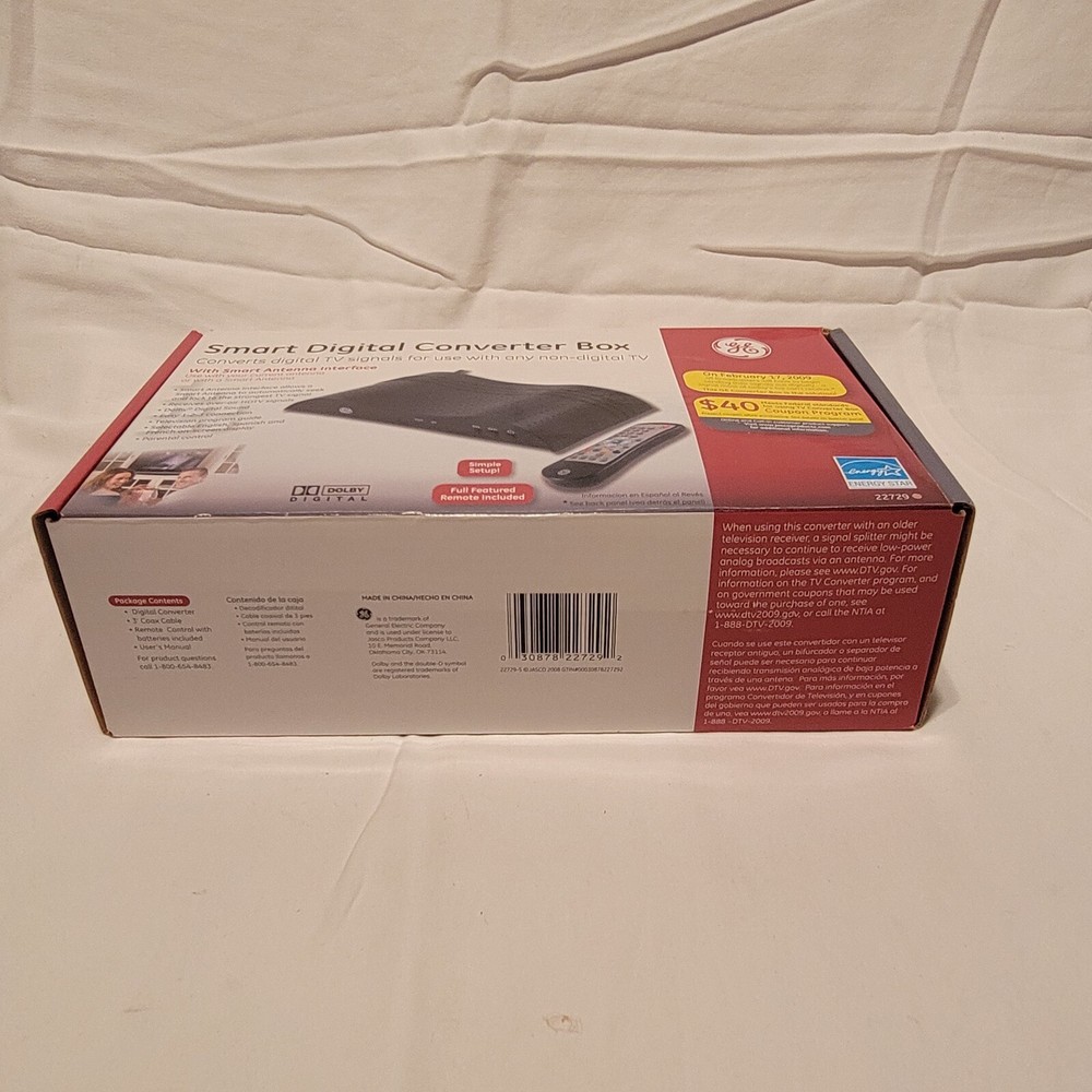 GE Smart Digital Converter Box • Model 22729