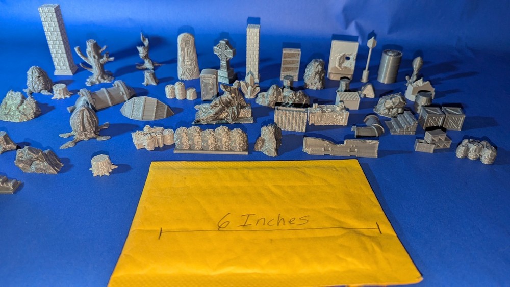 202 Pieces of scatter terrain bundle