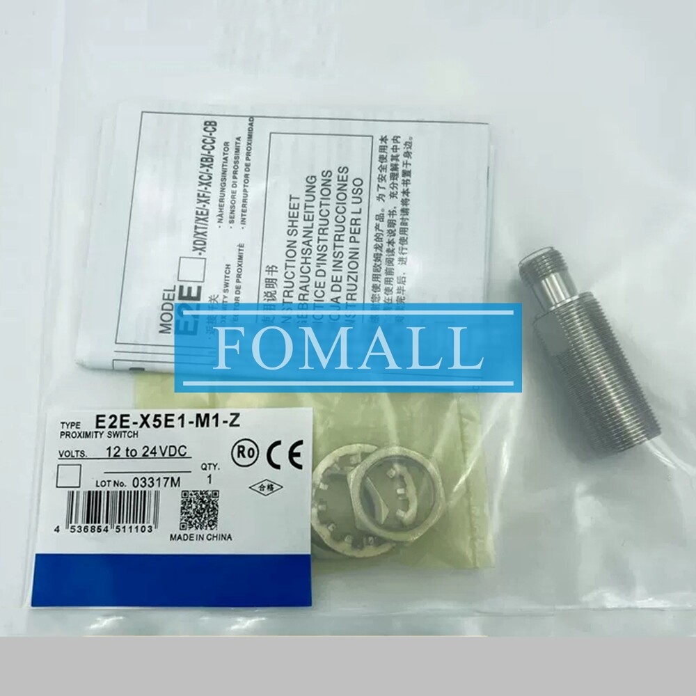 1Pcs New For OMRON proximity switch sensor E2E-X5E1-M1-Z