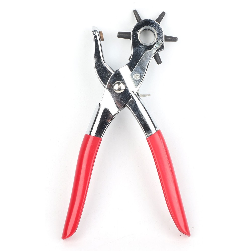 Belt Hole Punch Plier Multi Function Leather Punching Machine Watchband Hole