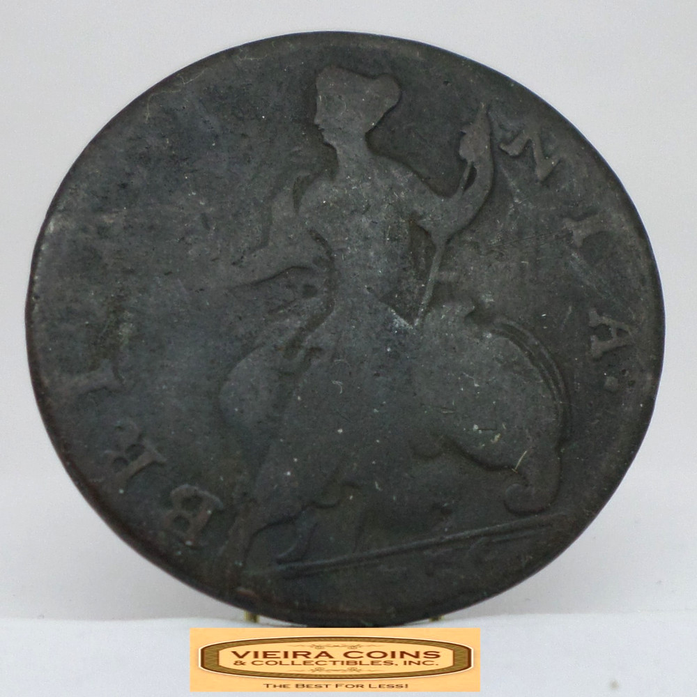 1736 Great Britain Half Penny - #C57776NQ