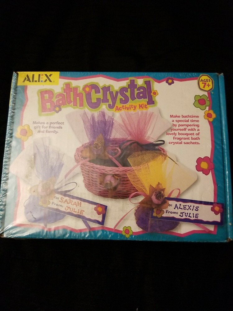 Alex Bath Crystal  Activity Kit for Kids Craft Set