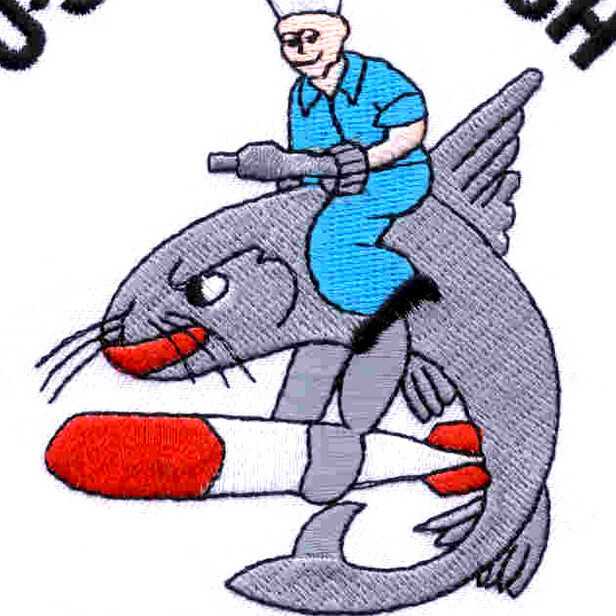SS-339 USS Catfish Patch - Version B