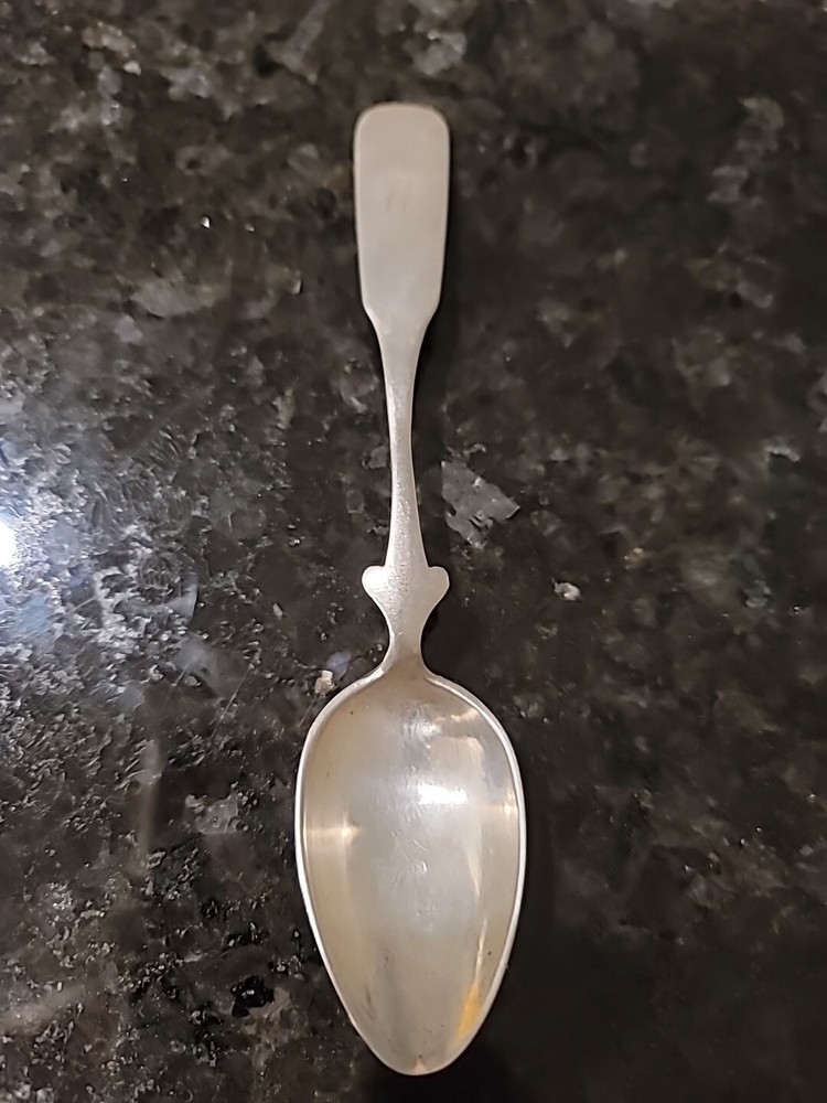 Solid Silver Teaspoon made in Warsaw by the silversmith Emil Radke