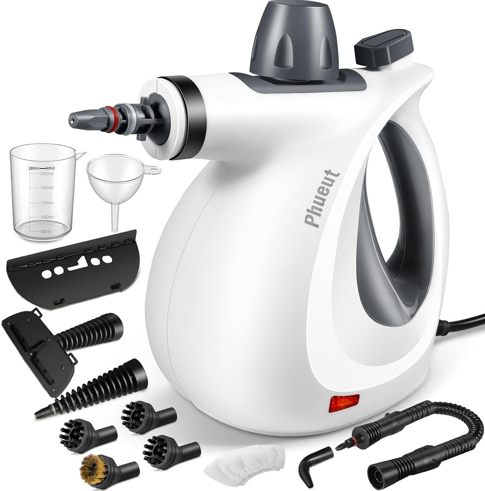 Handheld Multi-Surface Steamer with 12 Accessories