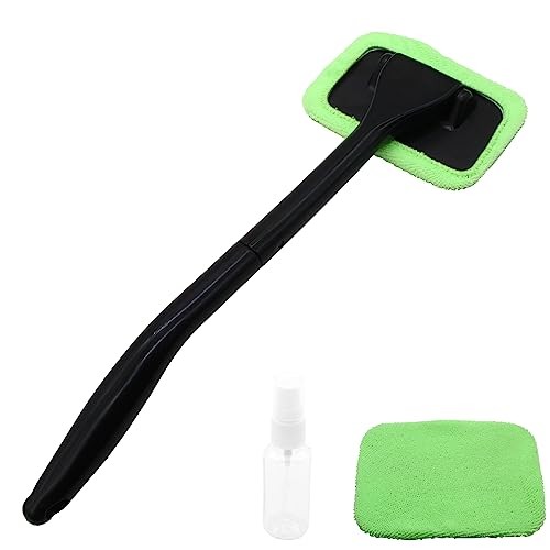 Car Window Cleaner Kit Windshield Cleaning Tool with Extendable Long Handle