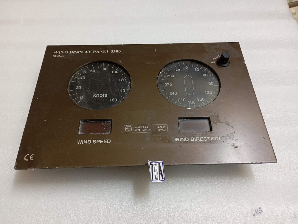 Aanderaa WIND SPEED WIND DISPLAY PANEL 3300 7-14V DC