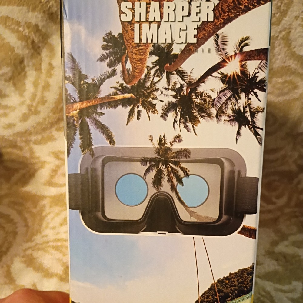 Sharper Image Smartphone 360 Virtual Reality Headset (with Earbuds & Controller)