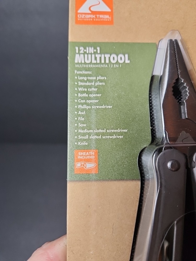 Ozark Trail 12-in-1 Multitool with Sheath