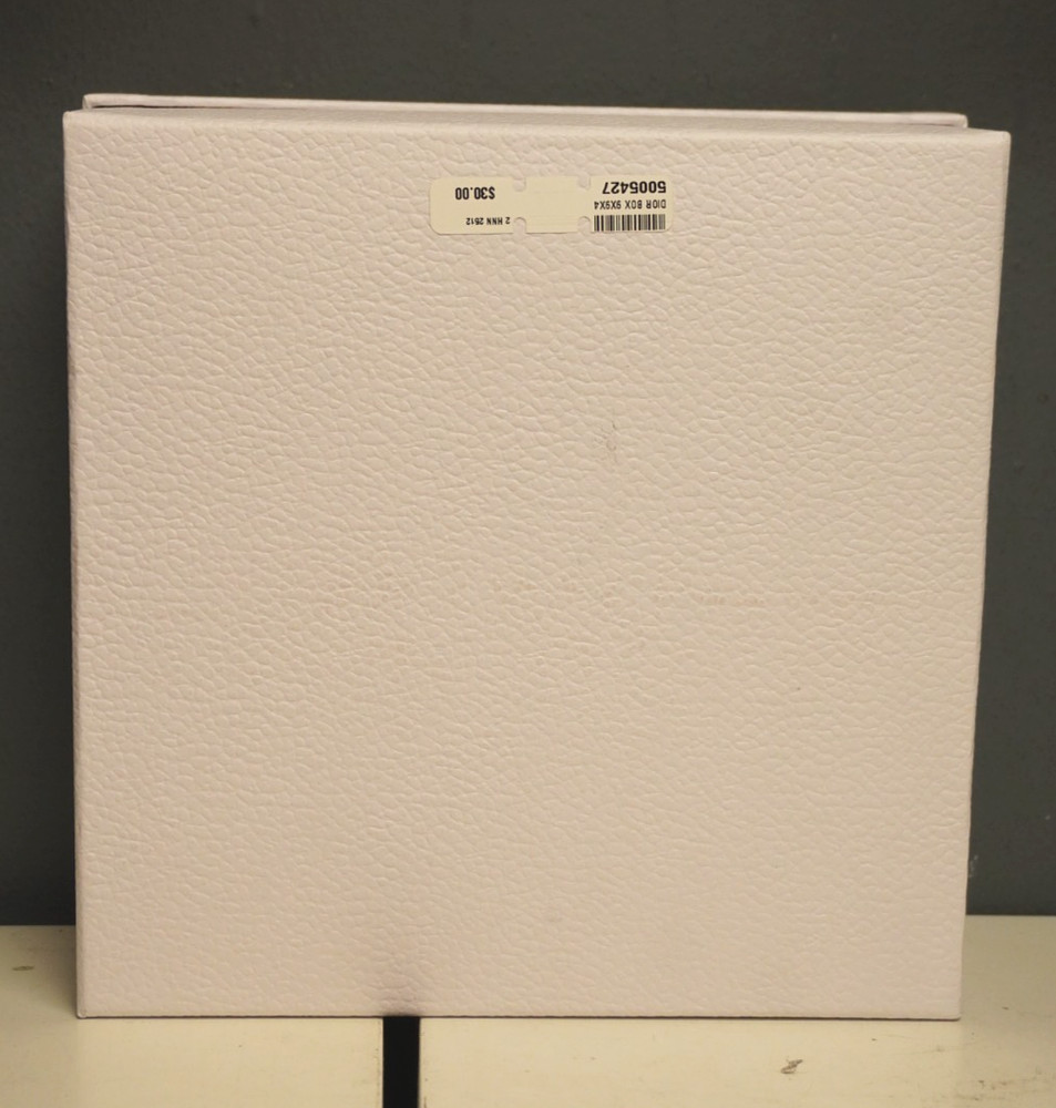Dior White Gift Box SET (3) With Bow, Tissue, Ribbon