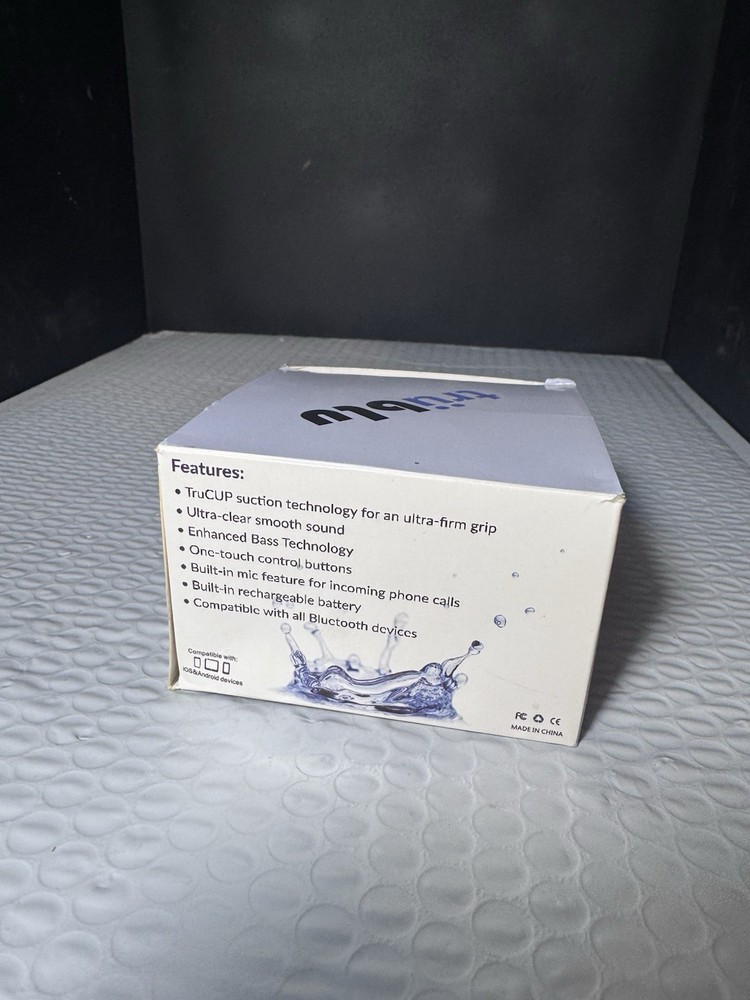 Trüblu Waterproof Bluetooth Speaker Black (Z88)