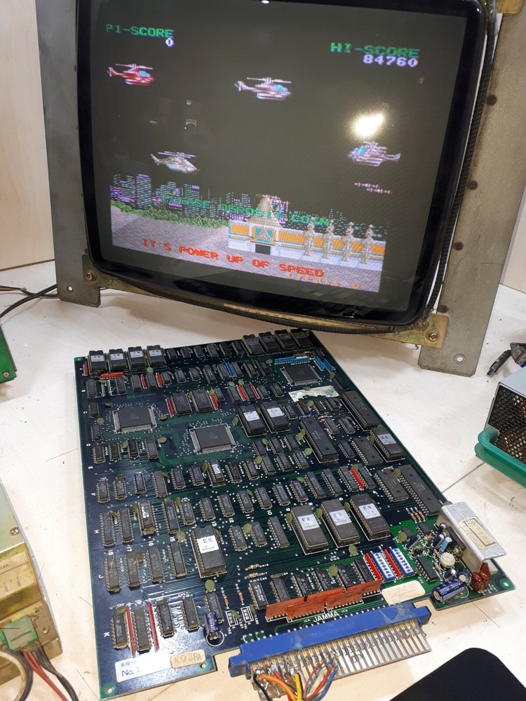 Cobra Command by Data East working JAMMA PCB