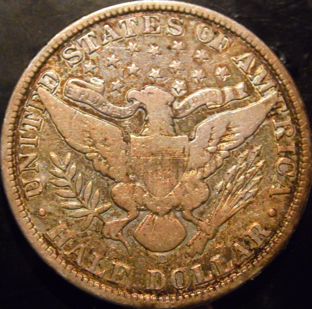 1908-D Barber Half Choice Original Fine