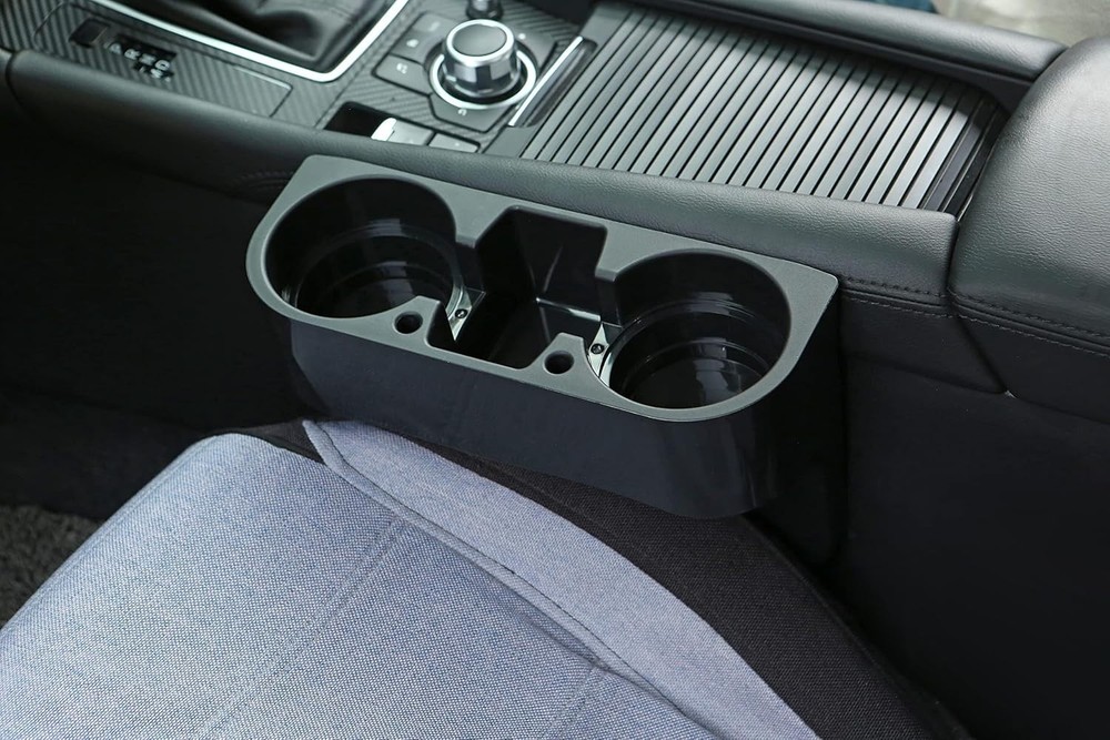 Multifunctional 2-Pack Car Seat Cup Holders - Space-Saving & Easy Installation