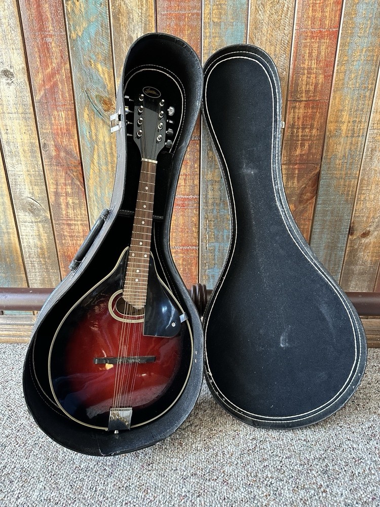 Bestler M2 8 String Mandolin with Epiphone Hard Shell Case