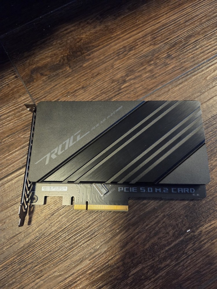 Asus ROG PCIE 5.0 M.2 Card