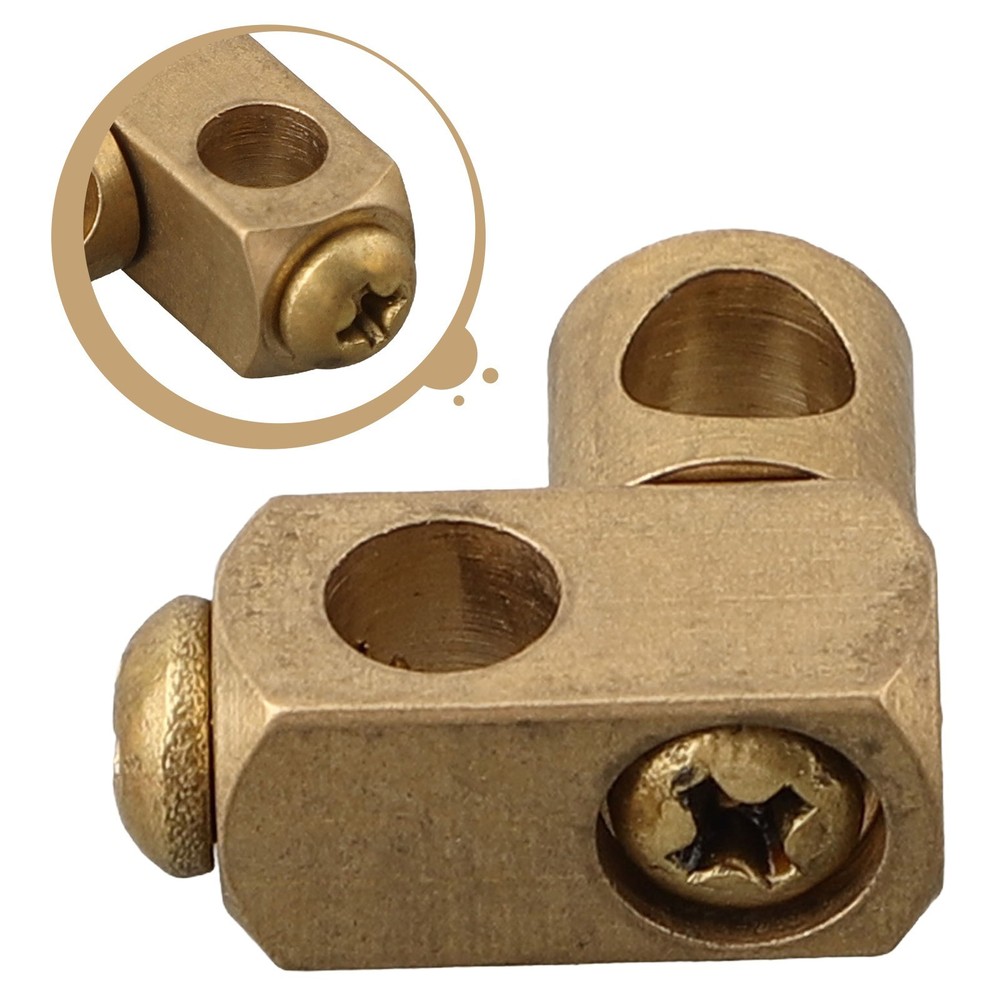 2pcs Double Joint Piece For Eccentric Drain Fitting Adjustable With 5.2mm Hole