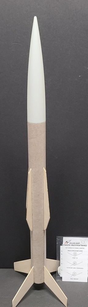 Estes Sentinel Flying Model Rocket Kit #1987 Model Rocket Clone Builders Kit
