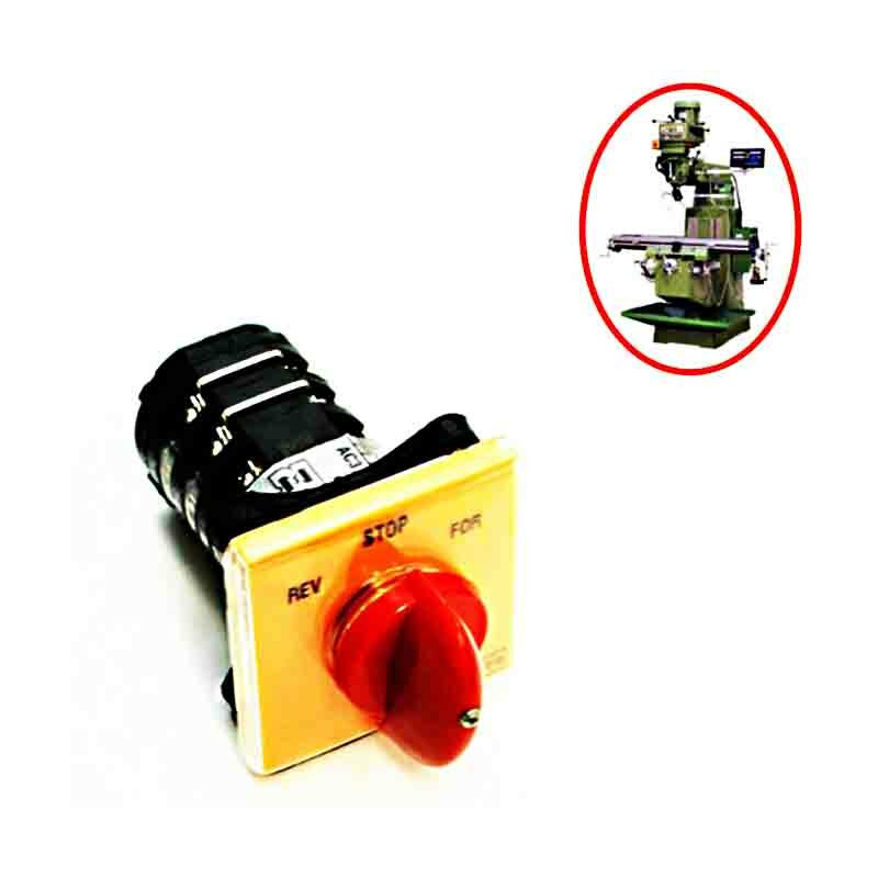 1pc 3stage Switch Milling Manual Control Motor Switch Forward Reverse Machine
